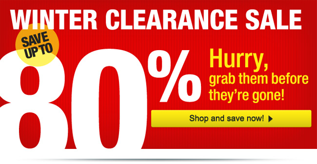 Winter Clearance Sale
