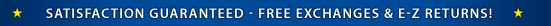 60 DAY SATISFACTION GUARANTEE!
