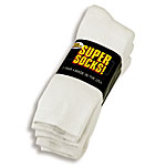 Super Socks - women's / white (3 pair)