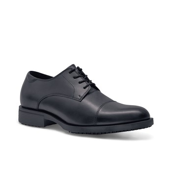 Shoes For Crews - Senator - Black / Men's Non Slip Dress Shoes - Zappos Work Shoes
