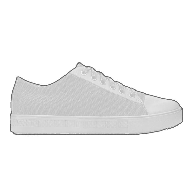 Shoes For Crews - Old School Low-Rider - White / Women's Non Skid Casual Shoes - Zappos Work Shoes