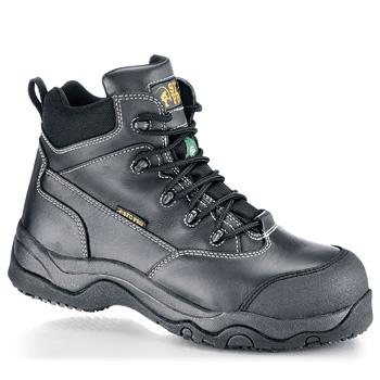 Shoes For Crews - Ranger - Safety Toe Non-Metallic - Black No Slip Safety Toe Boots and Shoes