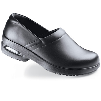 Shoes For Crews - Air Clog - Black / Women's Skid Resistant Clogs