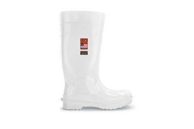 Guardian IV - White - Tall Steel Toe Rubber Work Boots - Shoes For Crews - Canada