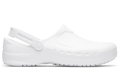 Zinc: White Slip-Resistant EVA Work Clogs | Shoes For Crews - Canada