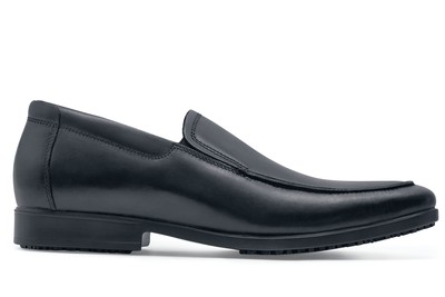 Venice - Black / Men's - Fine Non-Slip Dress Shoe - Shoes For Crews - Canada
