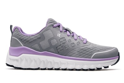 Pearl: Women's Gray & Lavender Athletic Non-Slip Shoes | Shoes For Crews - Canada