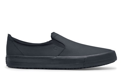 Ollie II: Women's Black Leather Slip-Resistant Shoes | Shoes For Crews - Canada
