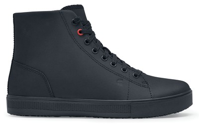 Old School Classic III - Black / Men's - Leather Slip Resistant Casual Shoes - Shoes For Crews