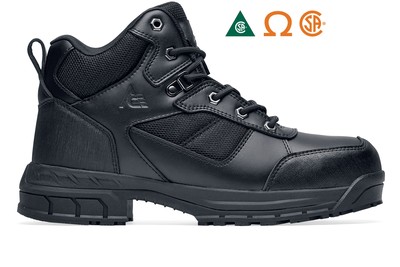 Voyager II - Black - Slip-Resistant Steel Toe Work Boots - Shoes For Crews - Canada