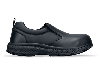 Endeavor III: Black Aluminum-Toe Non-Slip Shoes | Shoes For Crews - Canada