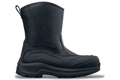 Fargo - Composite Toe - Black Pull-On Waterproof Non-Slip Work Boots | Shoes For Crews - Canada