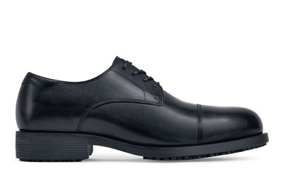 Senator: Men's Black Steel Toe Dress Shoes | Shoes For Crews - Canada