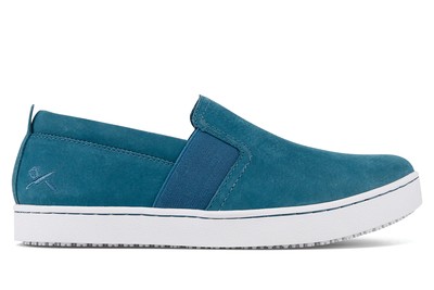 MOZO - Kai - Women's - Teal/White - Non-Slip Restaurant Shoes - Shoes For Crews - Canada