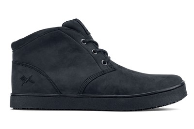 MOZO - Finn Chukka - Men's / Black - Slip-Resistant Chef Shoes - Shoes For Crews