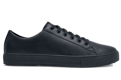 Old School Low-Rider IV: Black Slip-Resistant Shoes | Shoes For Crews