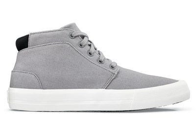 Cabbie II - Gray - Women's Casual Canvas Non-Slip Work Shoe - Shoes For Crews