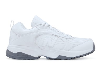 New Balance 623v3 - White - Women's Athletic Non-Slip Leather Work Shoes | Shoes For Crews 