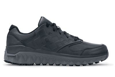 Pearl - Black - Women's Leather Non-Slip Lightweight Athletic Shoes | Shoes For Crews
