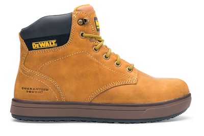 Plasma: Wheat Steel Toe Men's Non-Slip Work Boots | DeWalt | Shoes For Crews