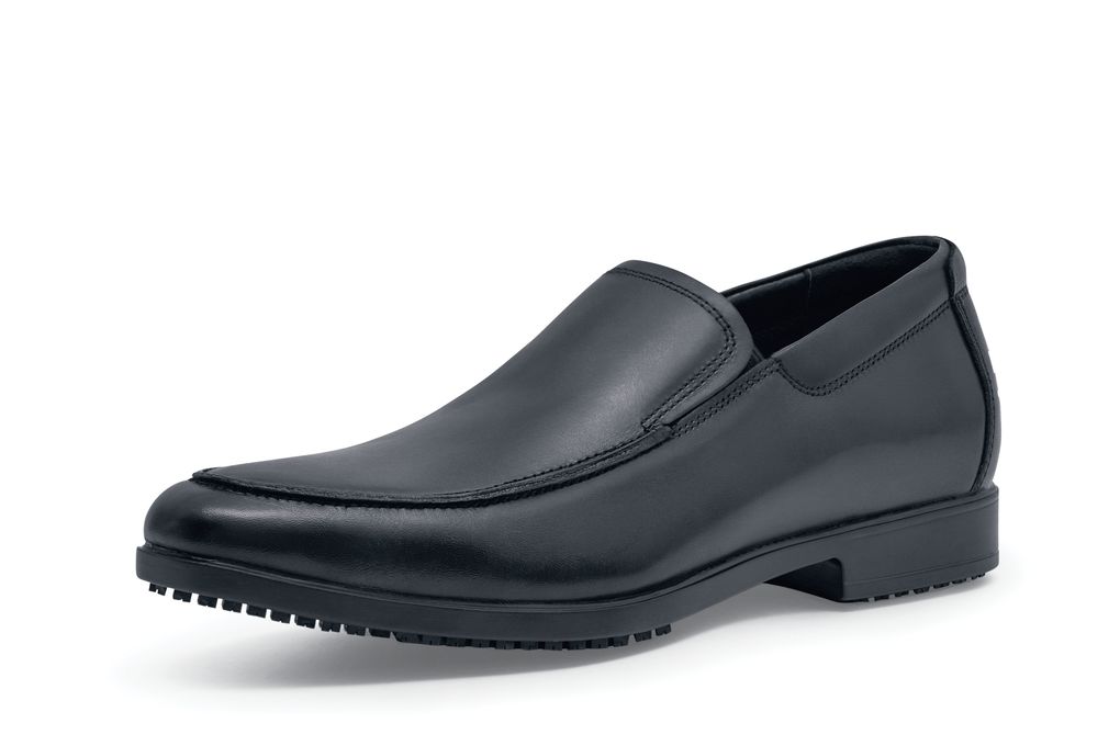mens black non slip dress shoes