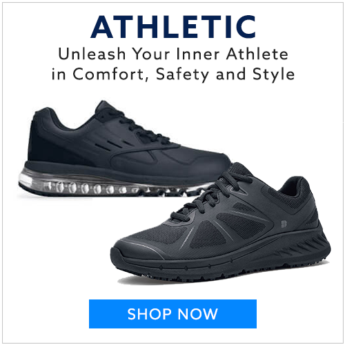 Non-slips, comfortable sneakers for work