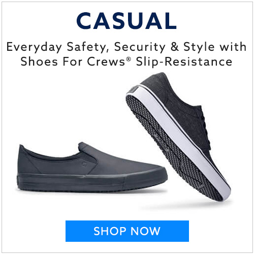 Casual slip-resistant water-resistant safety shoes