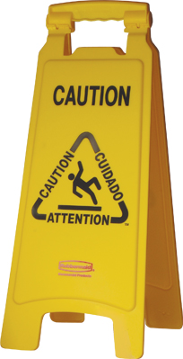 Slip and Fall Caution Sign