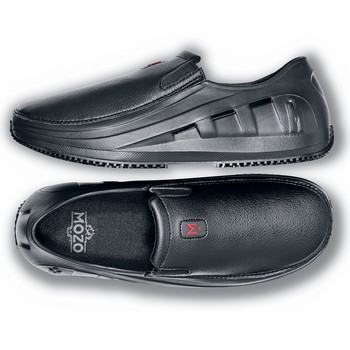 MOZO - Sharkz - Men's / Black - Slip-Resistant Chef Shoes - Shoes For Crews