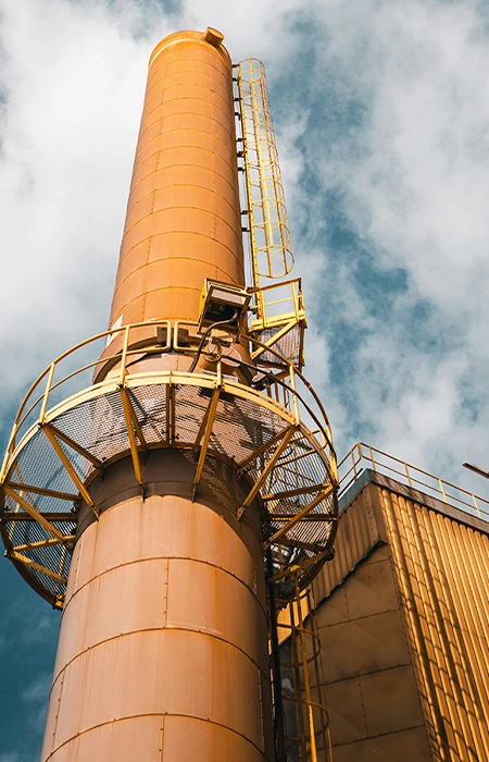 photo of factory plant building