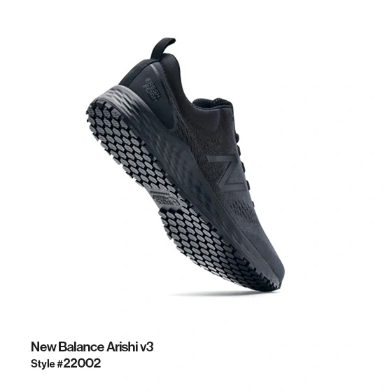 new balance womens black work shoes slip resistant
