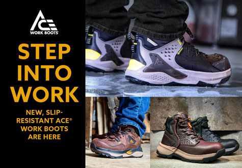 Step Into Work - New ACE Boots Are Here to Shop