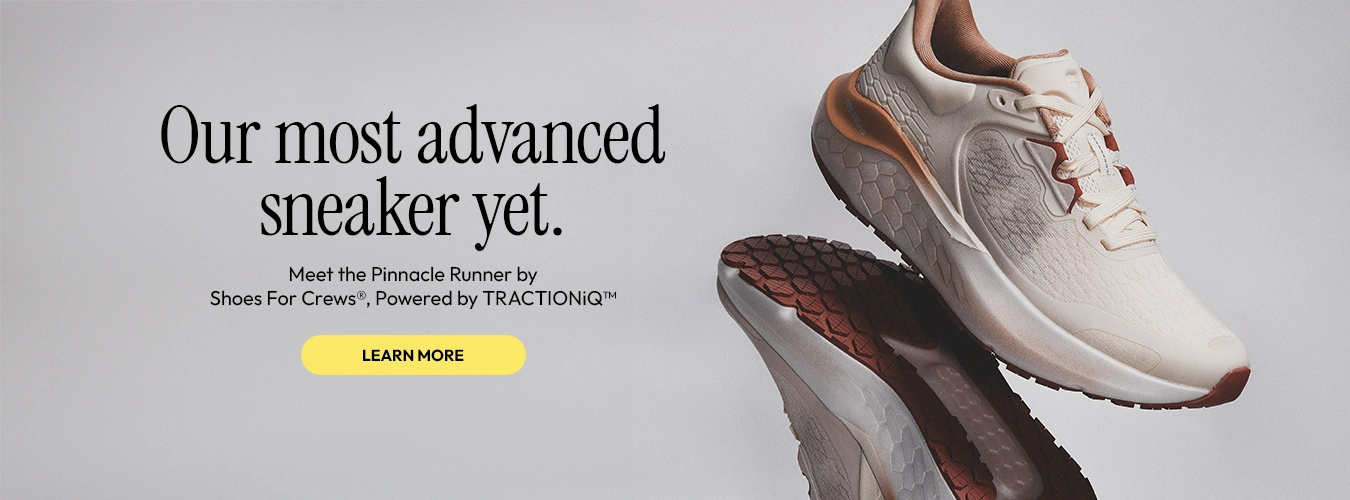 Shop Shoes For Crews New Pinnacle Runner Non Slip Shoe Shop Shoes For Crews New Pinnacle Runner Non Slip Shoe