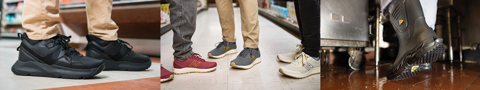 Slip-Resistant Footwear for Supermarkets
