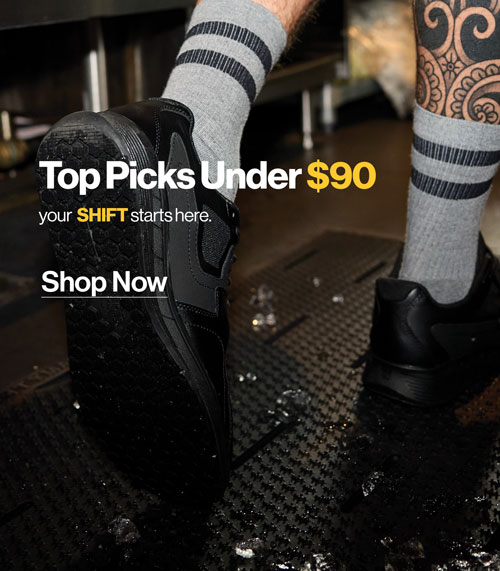 Best slip-resistant shoes for foodservice workers