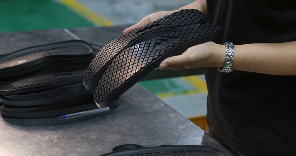 Shoes For Crews outsole manufacturing and slip-resistance process