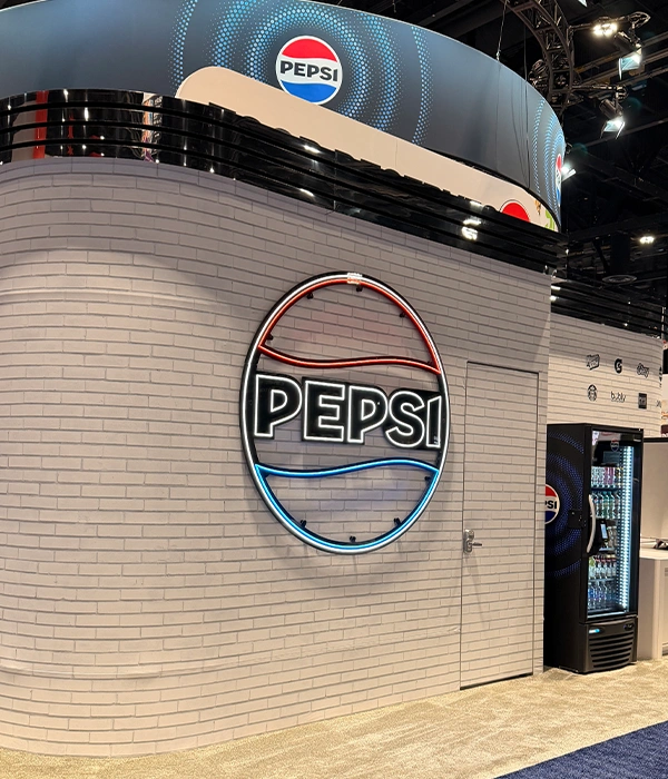 Pepsi booth at the National Restaurant Association Show