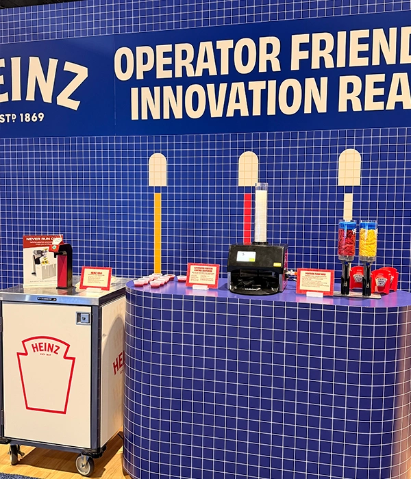 Heinz operator-friendly innovation booth