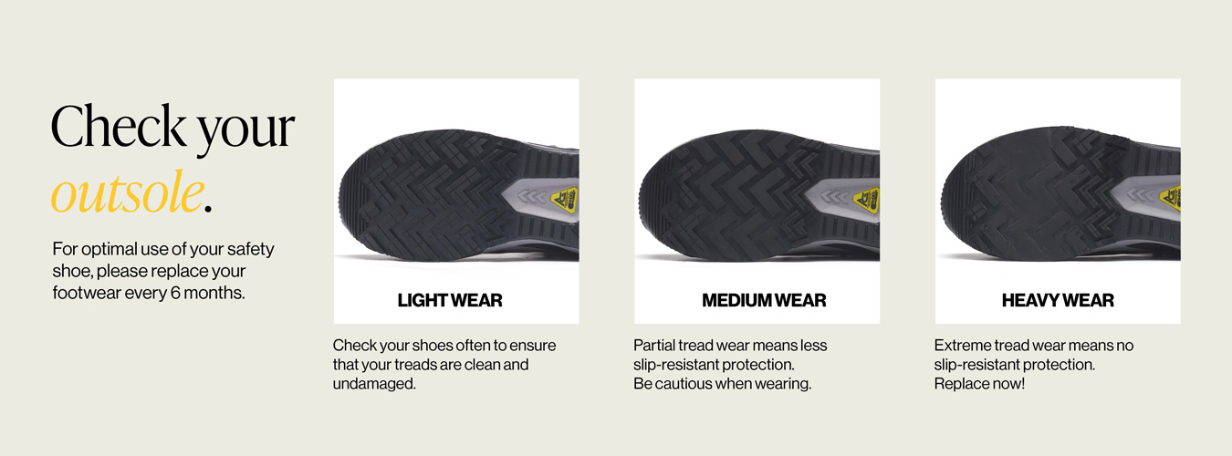 How to check your outsoles How to check your outsoles
