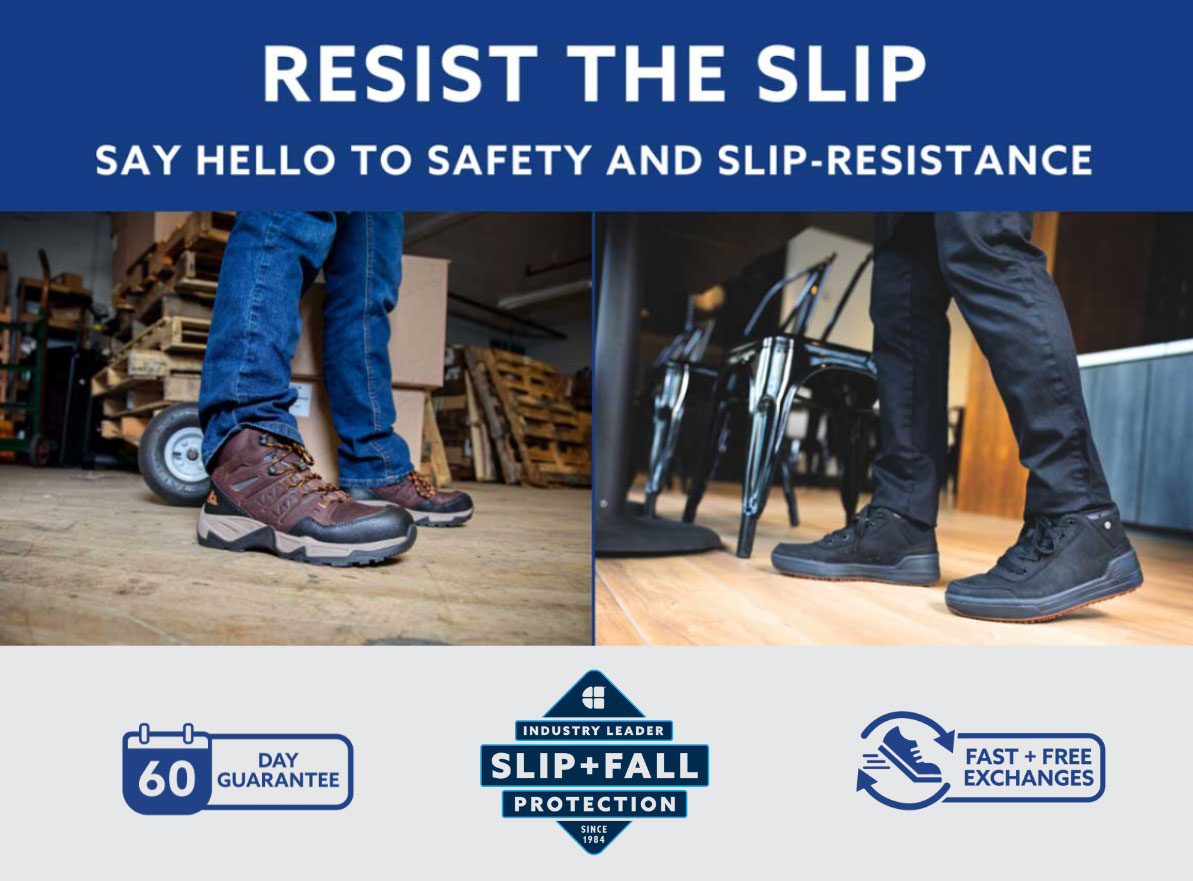 SFC - say hello to safety and slip-resistant shoes