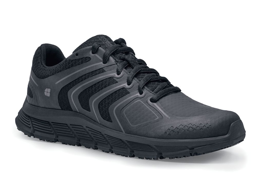 Course Women's Black Athletic AntiSlip Work Shoe Shoes For Crews