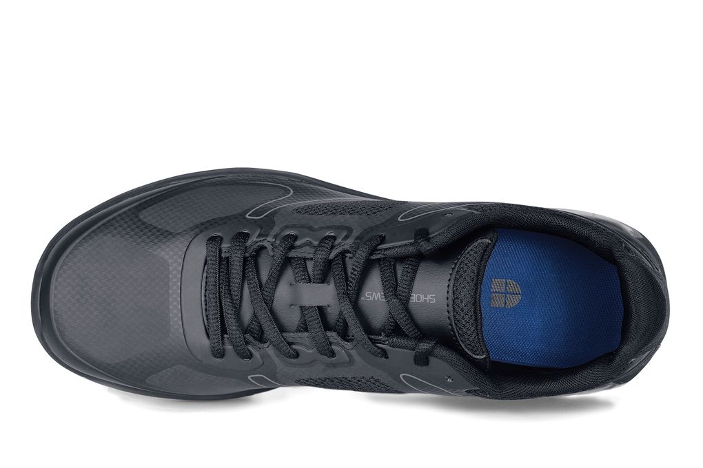 Evolution II: Black Non-Slip Athletic Shoes for Men - Shoes For Crews ...
