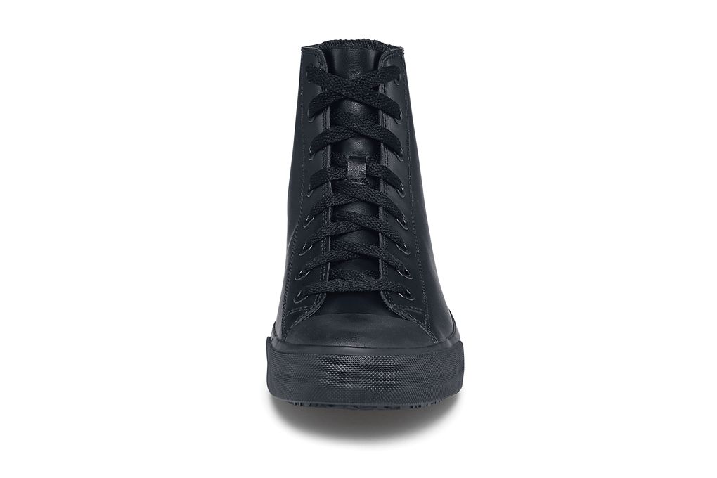 Pembroke Black Leather HighTop NonSlip Shoes Shoes For Crews Canada