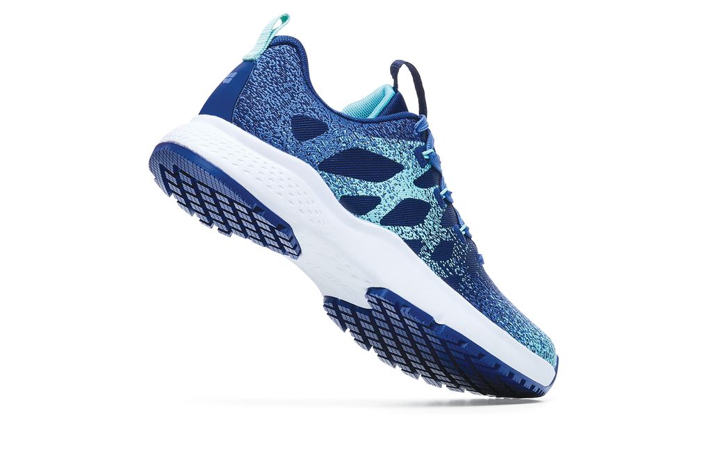 Heather II Women's Blue SlipResistant Work Shoes Shoes For Crews