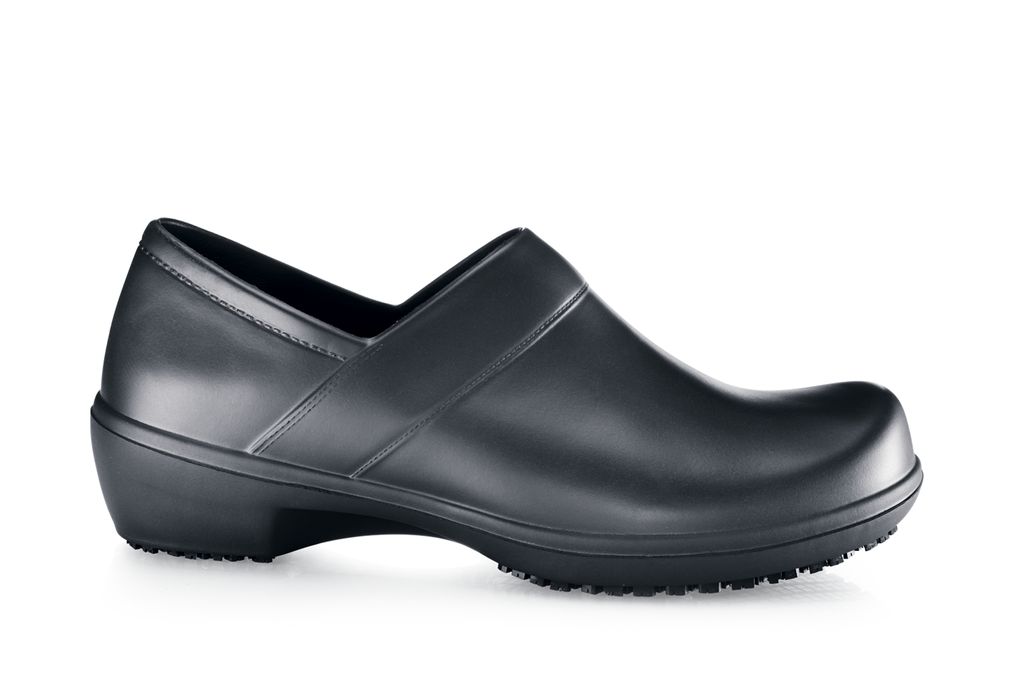 SFC Luna Black / Women's Casual SlipResistant Work Clog Shoes