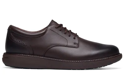 Men's Brown Slip-Resistant Oxfords with Ice Grip for Canada
