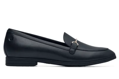 Lila Emily Non-Slip Black Dress Flats for Hospitality in CA