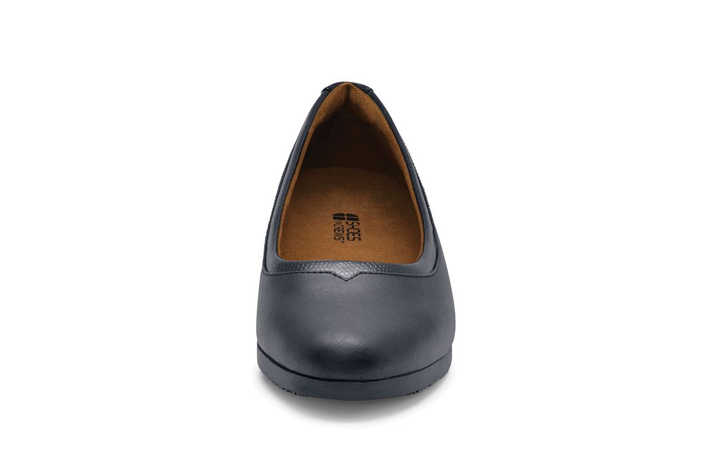 Reese Women's Black SlipResistant Dress Work Shoes Shoes For Crews