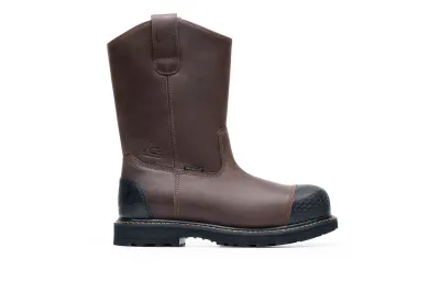 Bronco IV CT Brown Composite Toe Slip-Resistant Work Boots | Shoes For Crews