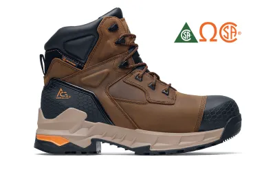 Redrock 6 Inch Men's Brown Composite-Toe CSA Work Boots | Shoes For Crews